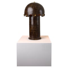 Handgefertigte Keramik-Tischlampe „The Rook“ von HENAUZ, modernes Design