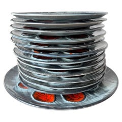 1950s Pornic oyster set