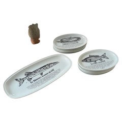 Gien fish service 13 items