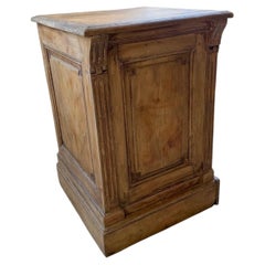 French small 1950s Pine Shop Counter