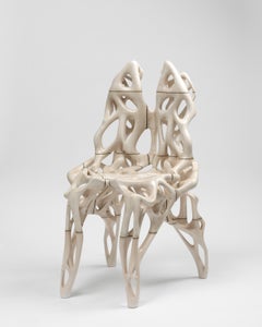 Chaise « Layer 8549 » de Lasse Sylvest Lilleør – Design sculptural imprimé en 3D