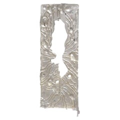Speculum 02 by Et Arrangement: Wall-Mounted Sculpture in Cast Tin and Mirror