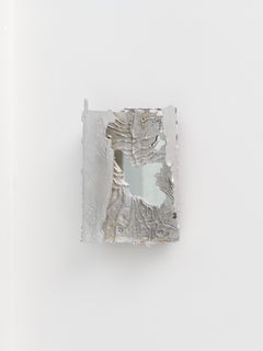 Speculum 08 by Et Arrangement: Wall-Mounted Sculpture in Cast Tin and Mirror