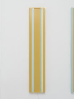 Applique murale Lumi L 2 de Tronhjem Rømer, en acier thermolaqué, couleur réfléchissante.