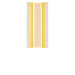 Applique murale Lumi S 4 de Tronhjem Rømer, en acier thermolaqué, couleur réfléchissante.