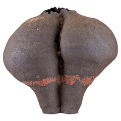 Unique Glazed Stoneware Object Untitled IX by Begüm Alkan