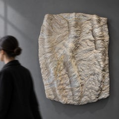 Wall Sculpture in Handcrafted Textile by Betül Özkan