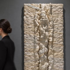 Wall Sculpture in Handcrafted Textile by Betül Özkan