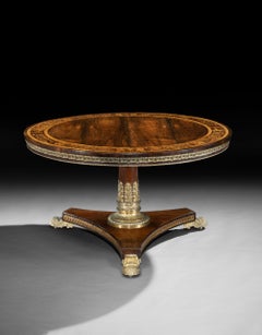 A George IV Rosewood Centre Table