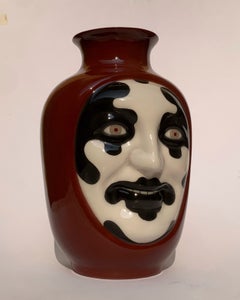 MASK 2 – Contemporary Handcrafted Sculptural Ceramic Vase
