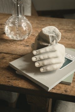 20th Century Marble Sculpture of Hands, Antique Decorative Object