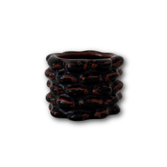 Small stoneware bowl in Budding style with a unique glaze by Axel Salto