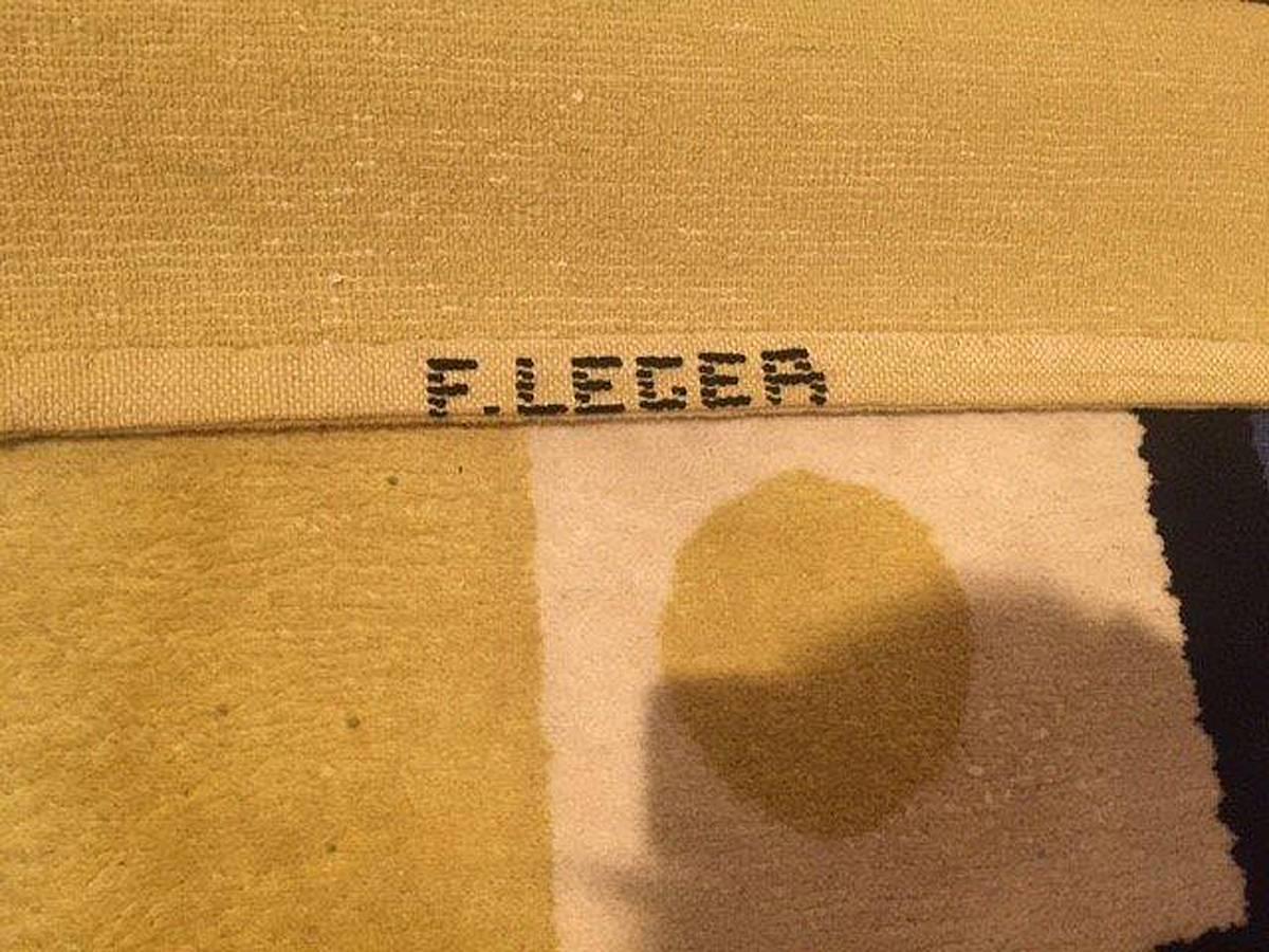 Modern Fernand Leger Carpet, 