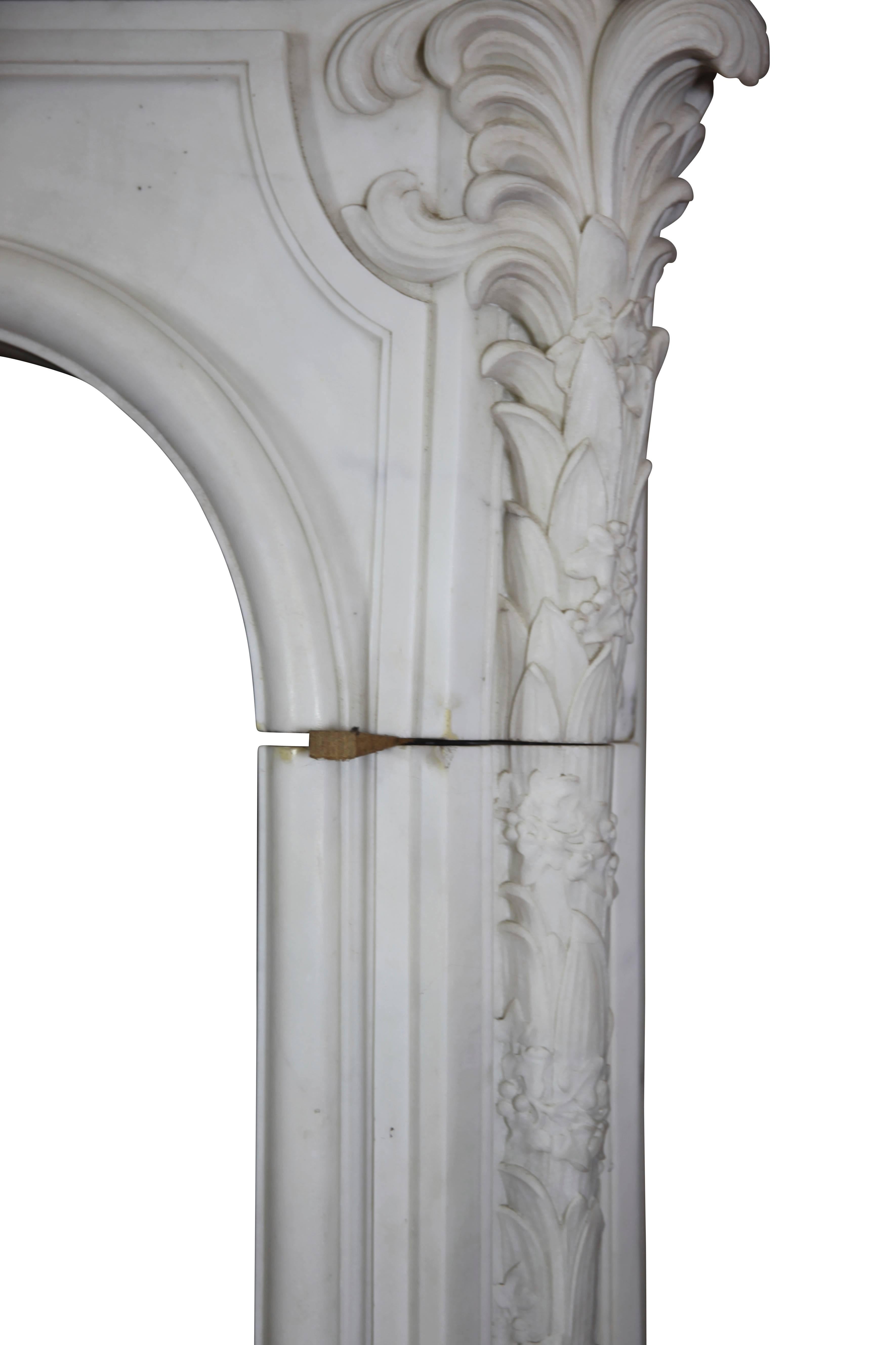 19. Jahrhundert Original Empire Periode Kamin Kamin Mantel im Angebot 3