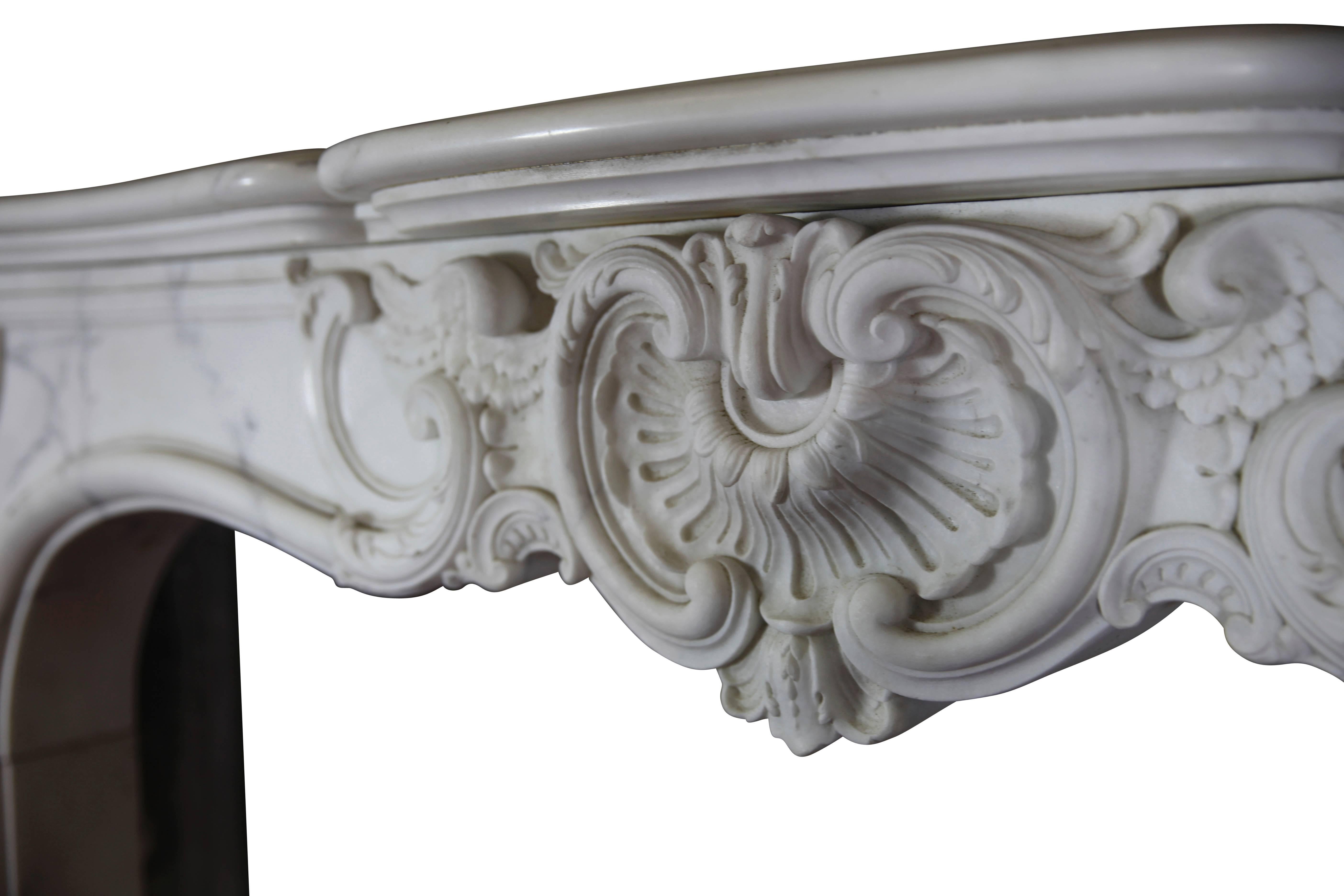 French 19th Century Original Empire Period Fireplace Mantel For Sale