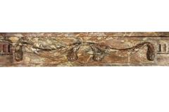 18th Century Empire Period Belgian Marble Fireplace Mantle