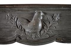 18th Century Original French Country Fireplace Mantle