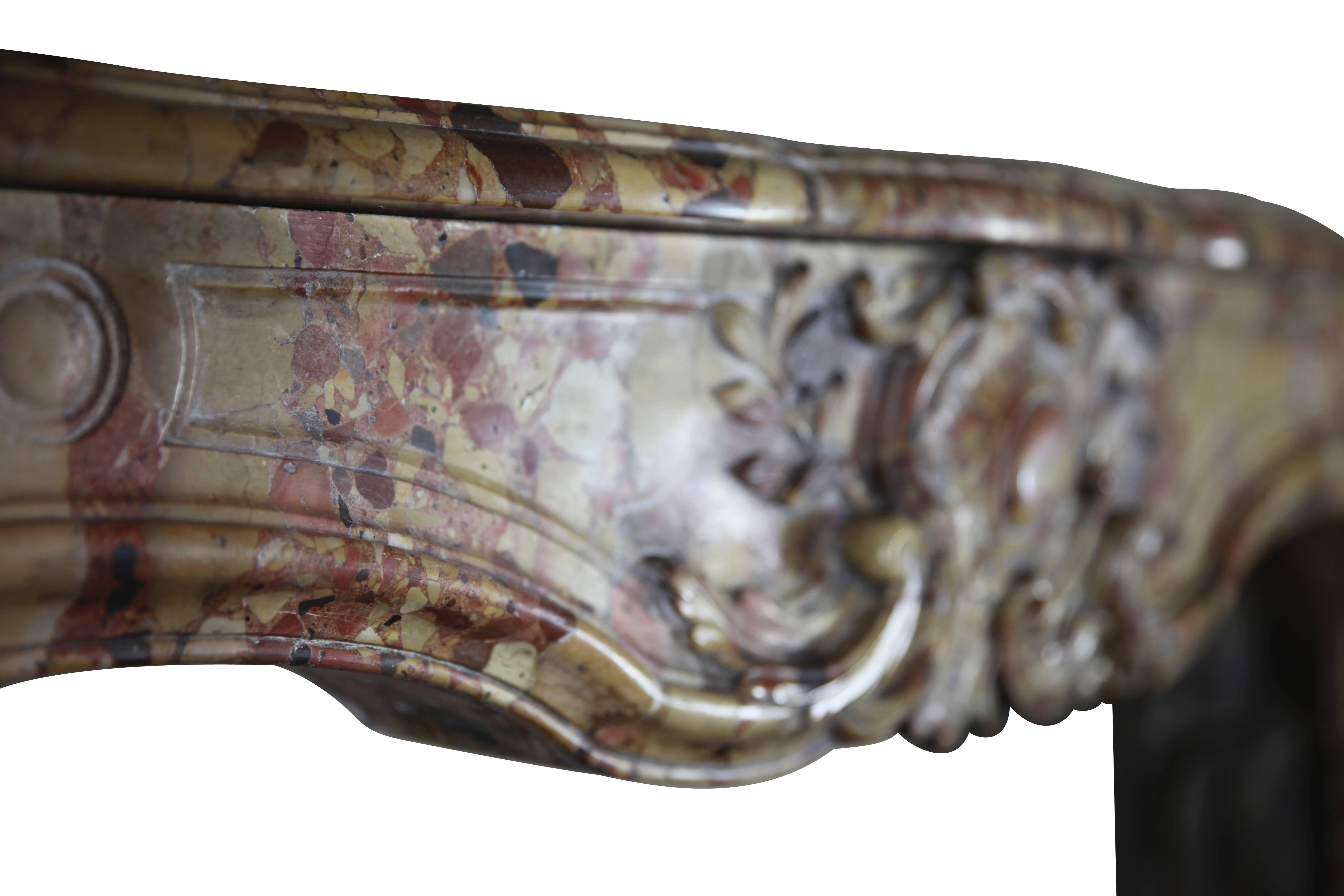 Régence 18th Century Original Regency Fireplace Mantle For Sale