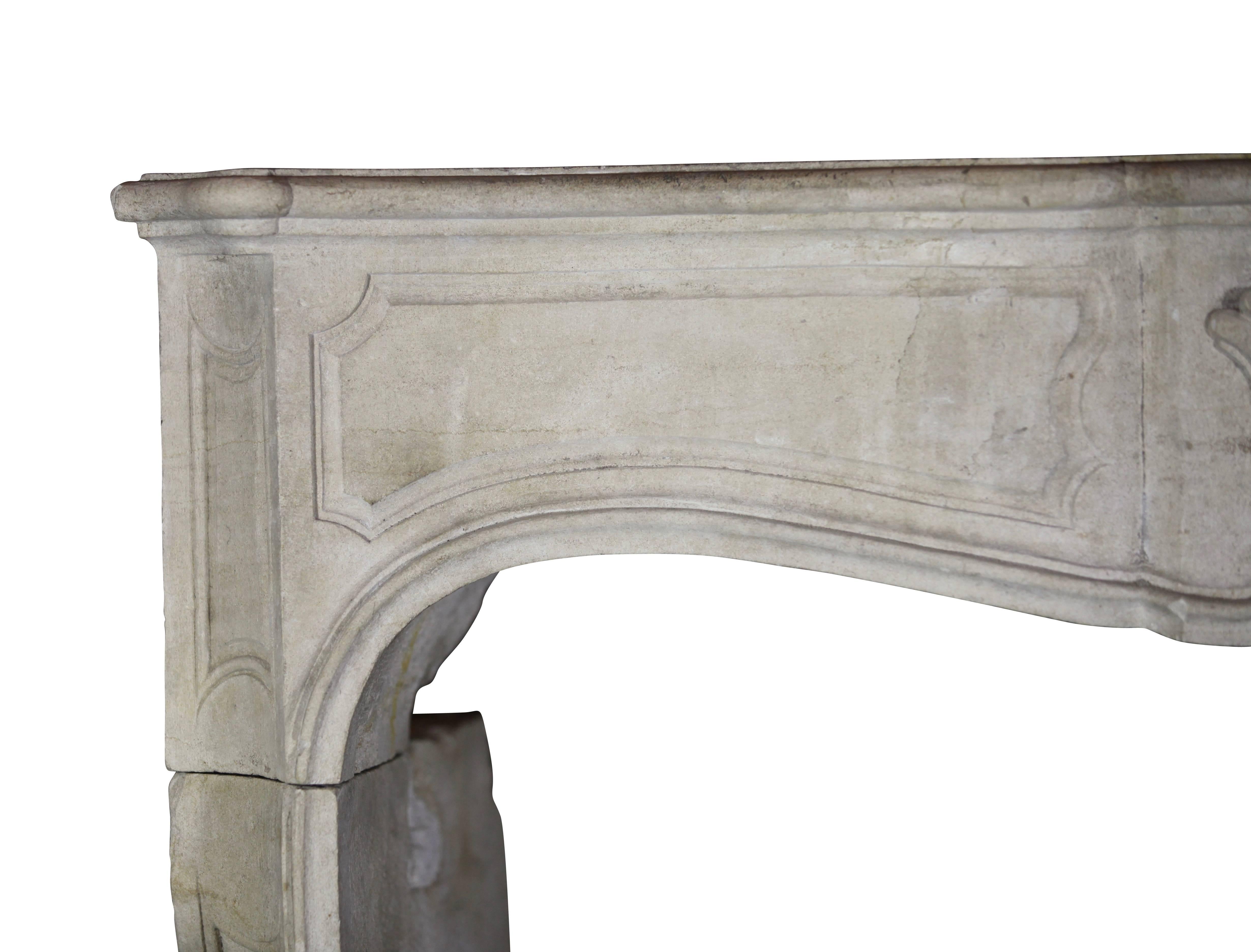 18th Century and Earlier 17th Century Original Antique Fireplace Mantel For Sale