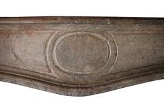 17th Century Original Antique Fireplace Mantel in Hard Stone
