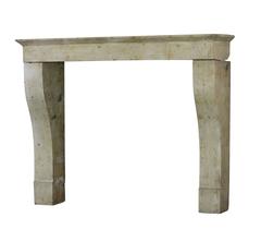19th Century Burgundy Honey Color Antique Fireplace Mantle