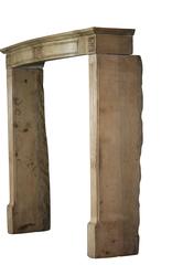 19th Century Original Antique Country Fireplace Mantel