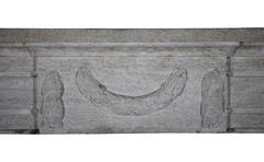 18th Century French Country Limestone Fireplace Surround