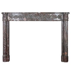 18th Century French Classic, One of Kind Antique Fireplace Mantel