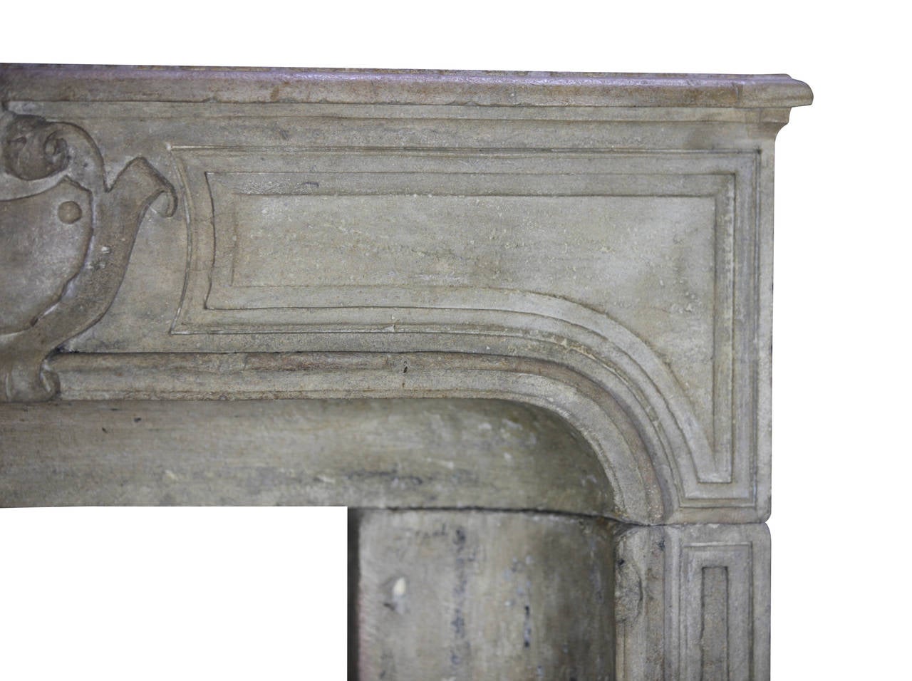 small antique fireplace surround