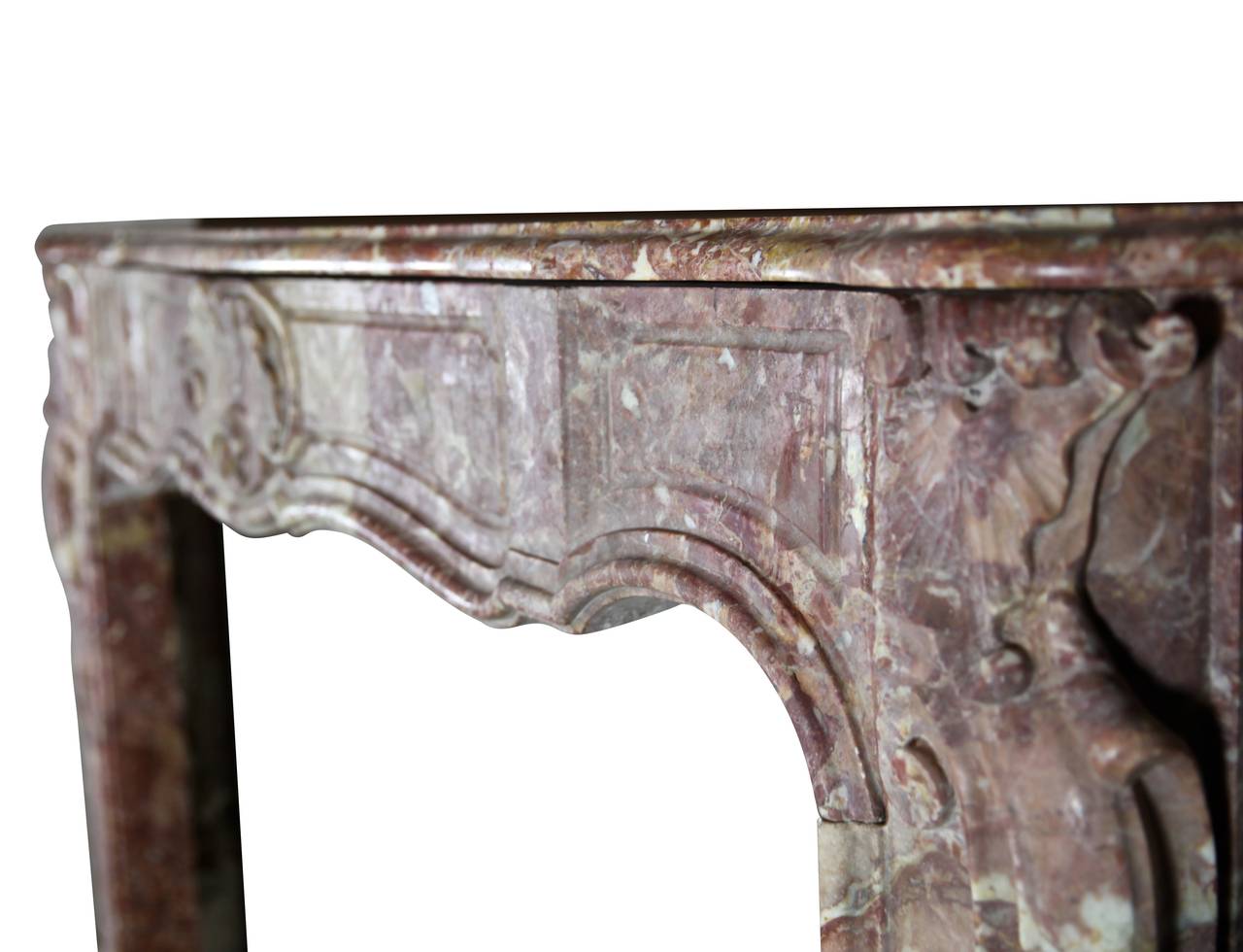 18th Century Fine Italian Antique Fireplace Mantel For Sale 2