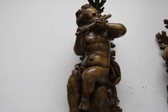 19th Century Italian Wooden Angel or Cherub
