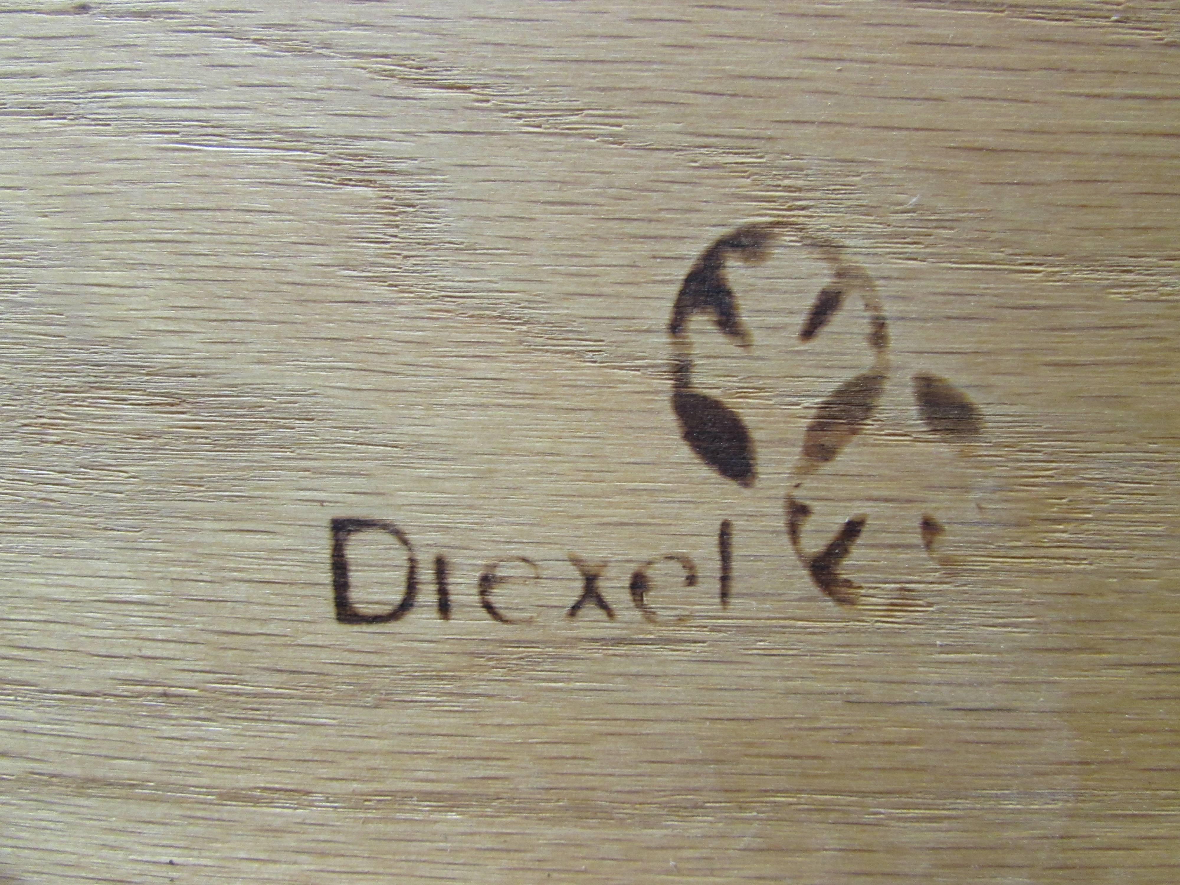 Lacquered Drexel Greek Key Chest of Drawers