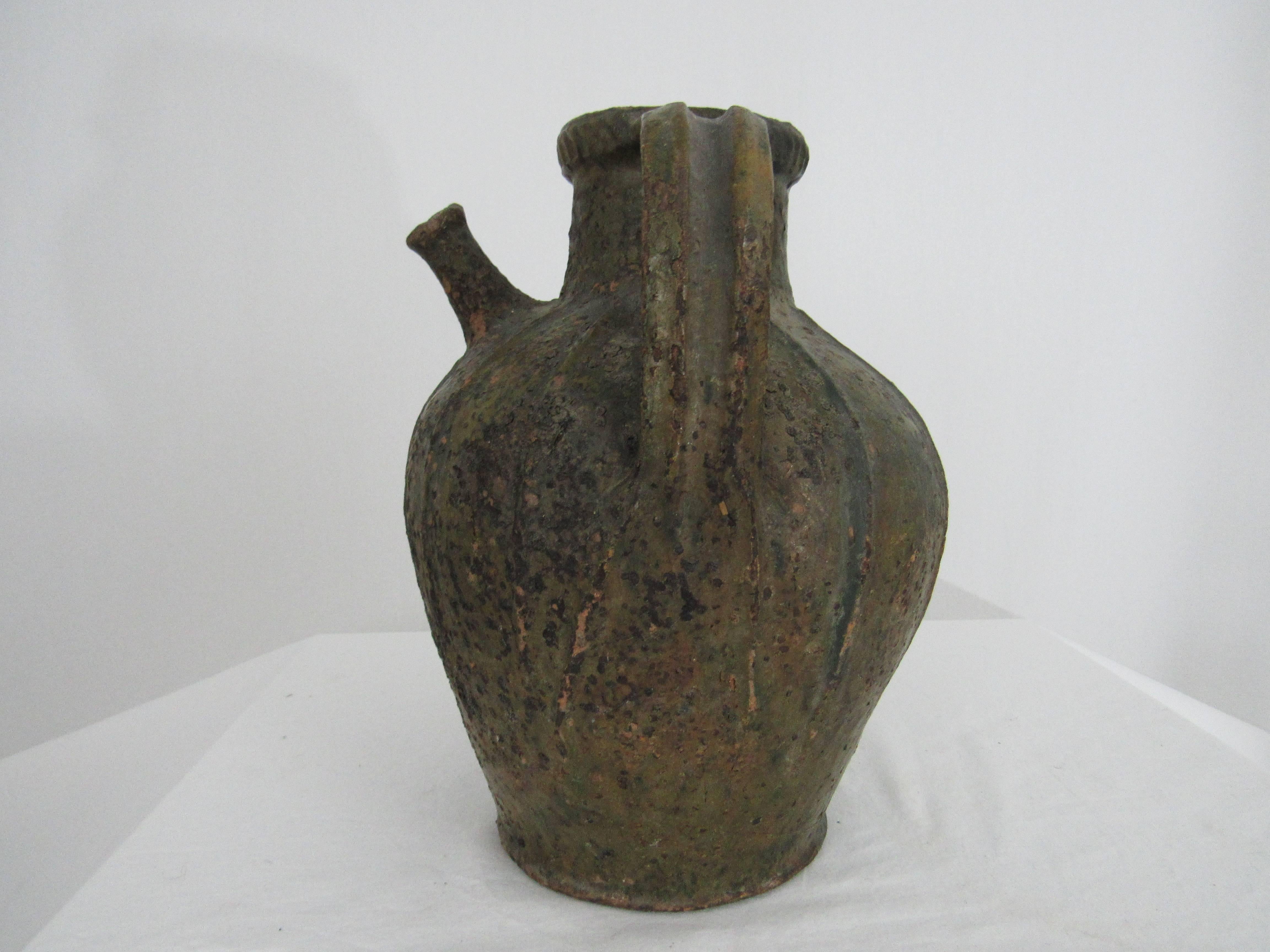 French 19th Century Oil Jug from France For Sale