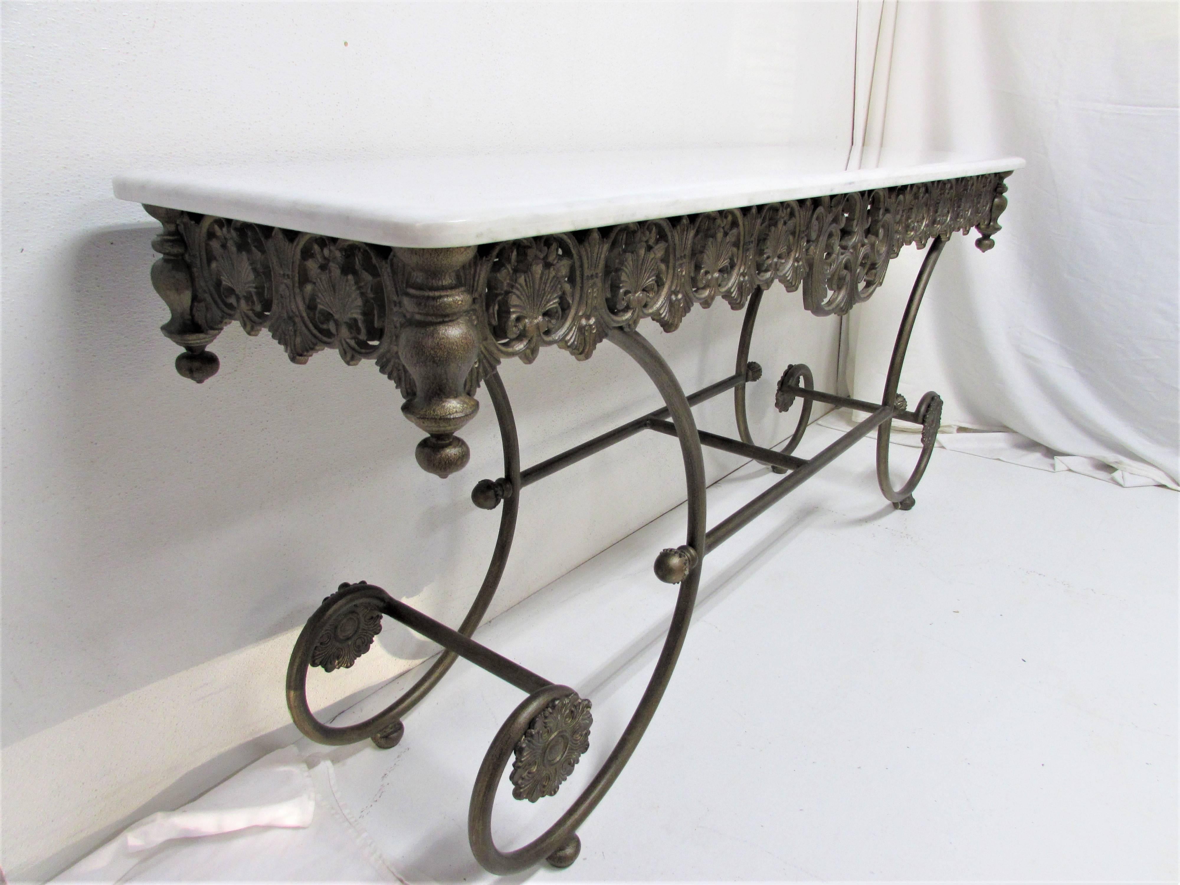North American Stunning Drexel Heritage Belle Maison Console Table