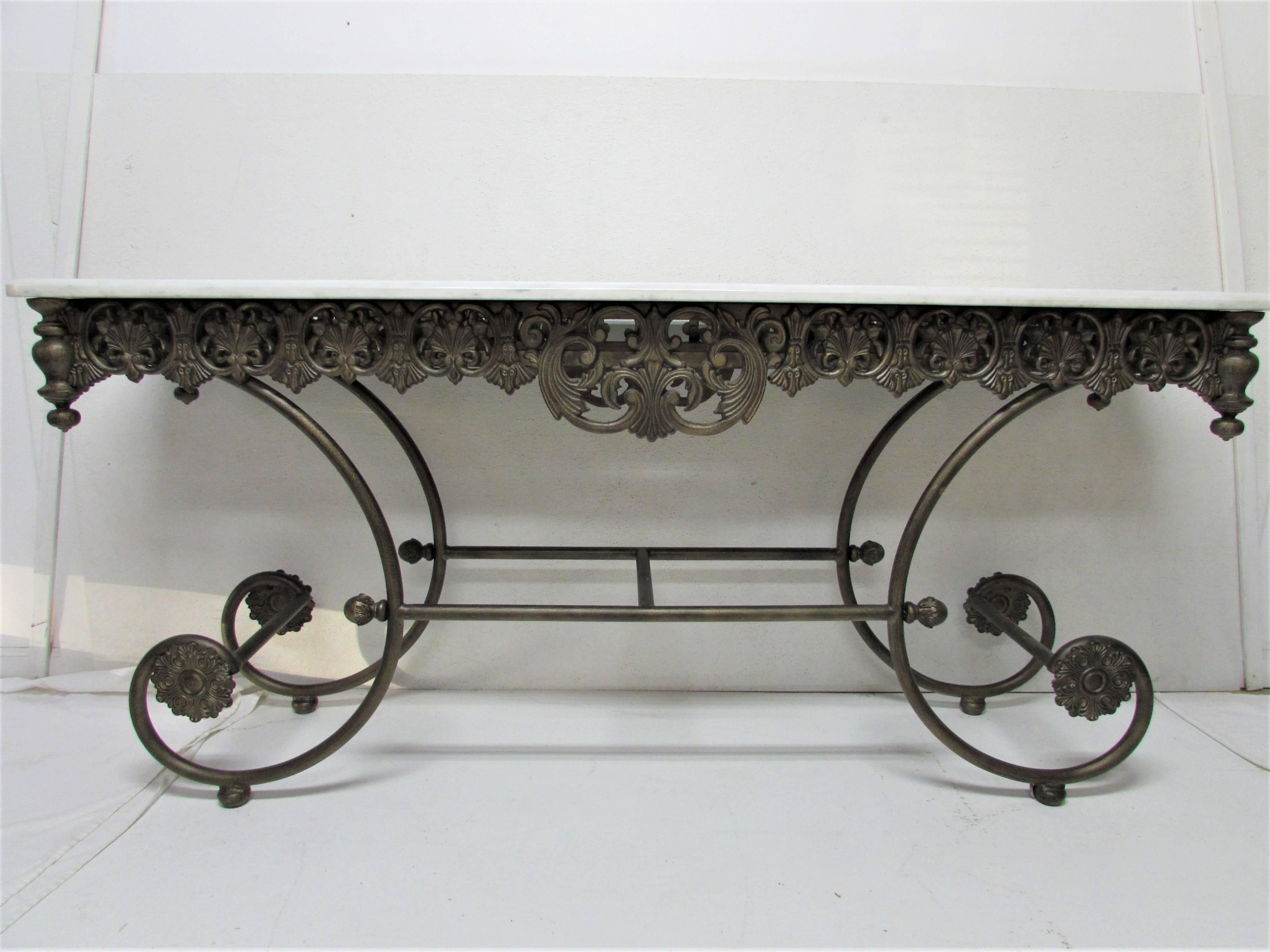 Painted Stunning Drexel Heritage Belle Maison Console Table