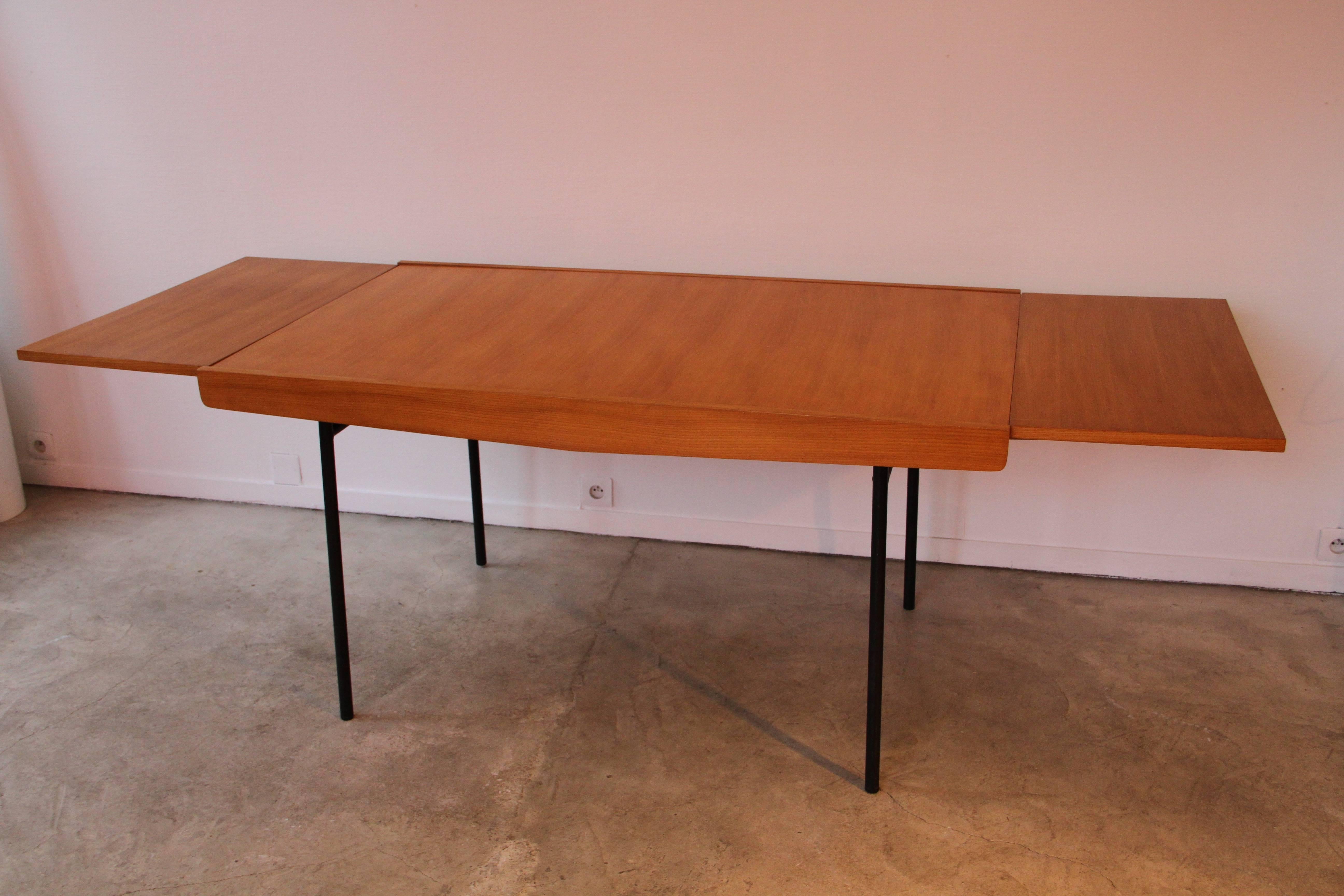 French Pierre Guariche Table by Meubles TV Editor, 1953