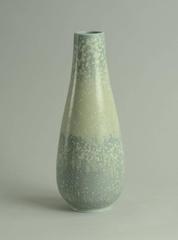 Vase with Gray Matte Crystalline Glaze by Gunnar Nylund