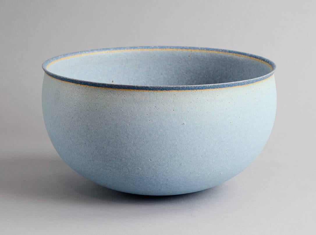 Danish Large Stoneware Bowl by Alev Siesbye For Sale