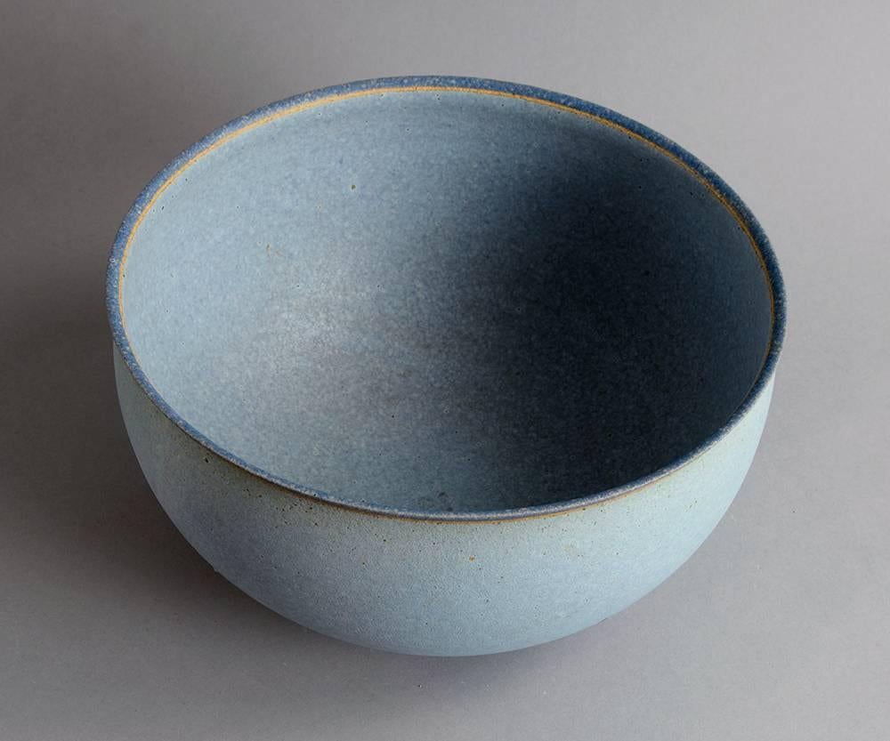 Large Stoneware Bowl by Alev Siesbye In Excellent Condition For Sale In New York, NY