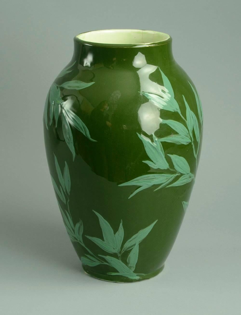 Swedish Porcelain Vase by Gunnar Wennerberg for Gustavsberg, 1900 For Sale