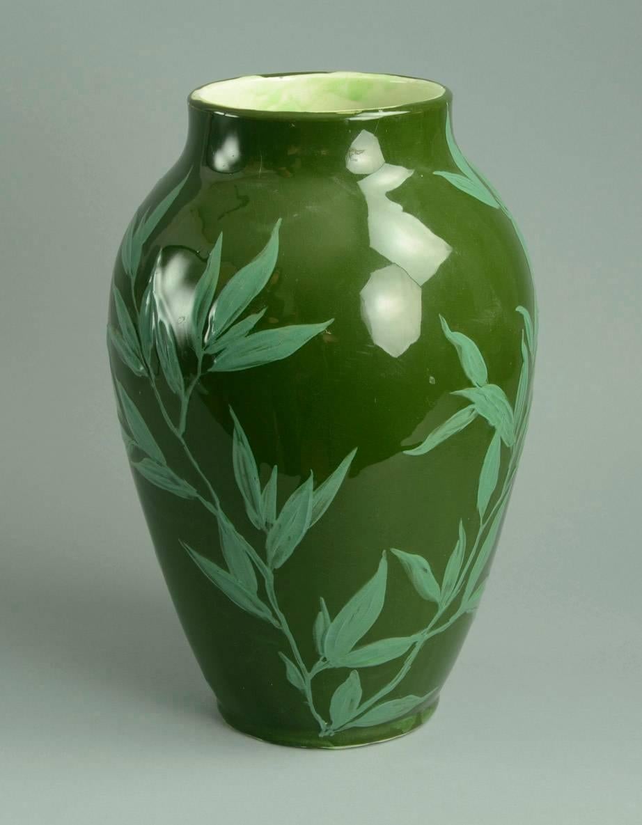 Arts and Crafts Porcelain Vase by Gunnar Wennerberg for Gustavsberg, 1900 For Sale