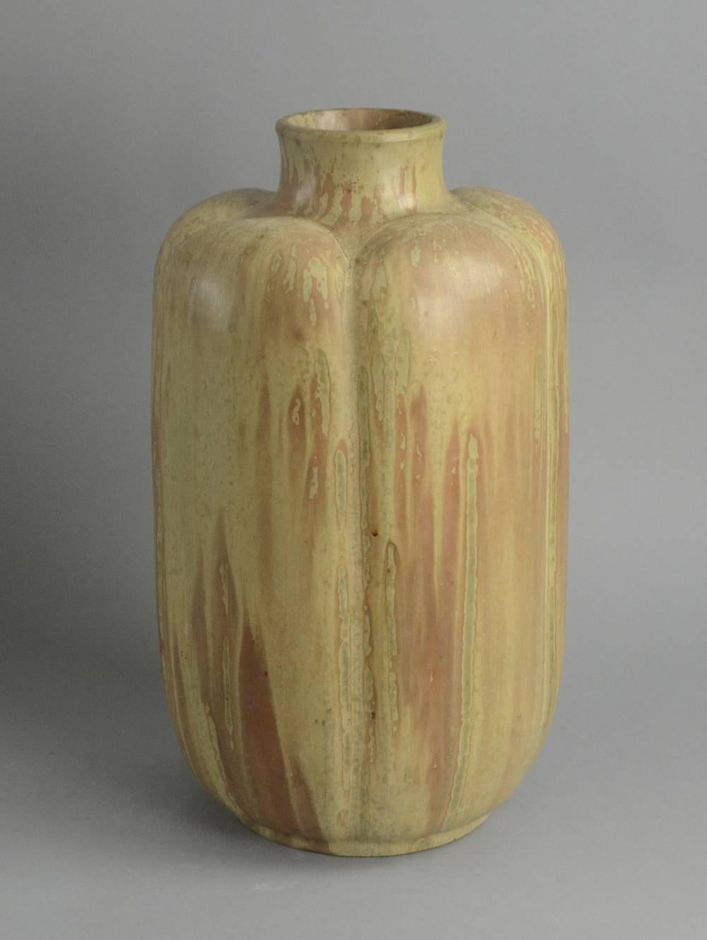 Art Nouveau Monumental Vase by Arne Bang For Sale