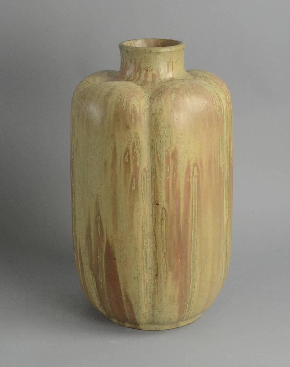 Danish Monumental Vase by Arne Bang For Sale