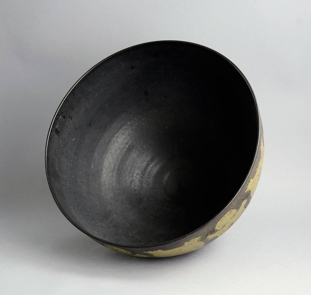 20th Century Monumental Bowl by Edwin and Mary Scheier For Sale