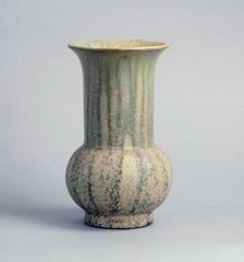 Unique Stoneware Vase by Nordstrom & Halier, Denmark, 1920