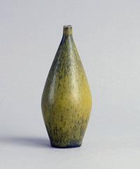 Vase unique à glaçure Solfatara de Carl Harry Stalhane pour Rorstrand, 1959
