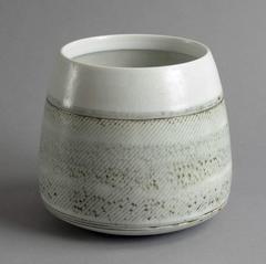 Unique Stoneware Vase by Ulfert Hillers, Germany