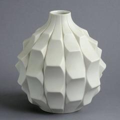 Three Porcelain Vases by Heinrich Fuchs for Hutschenreuther, Germany