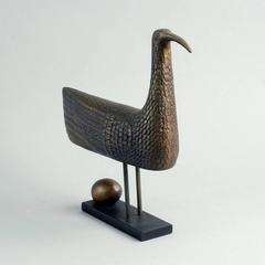 "Sunbird" Limited Edition Bronze Sculpture by Stig Lindberg, 1970