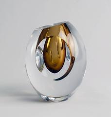 "Ventana" Vase by Mona Morales Schildt for Kosta, Sweden 1960s